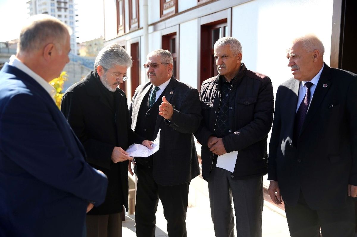 Başkan Tuna İstişarelere Devam Ediyor