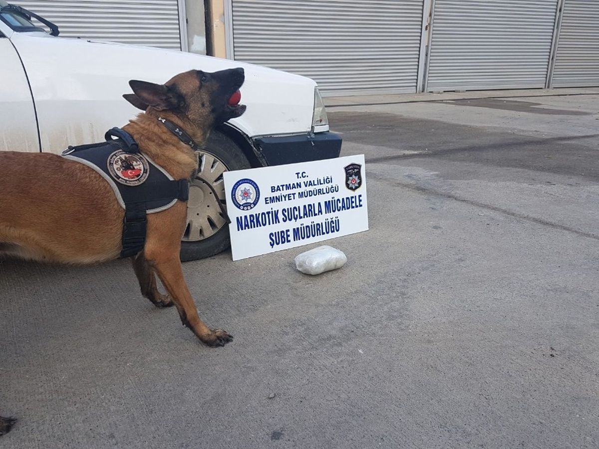Batman\'da 1 Kilo 60 Gram Eroin Ele Geçirildi