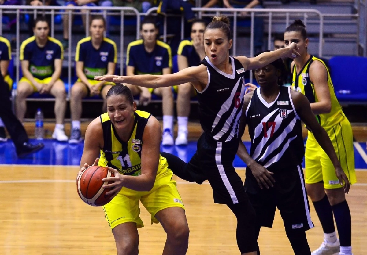 Bilyoner.com Kadınlar Basketbol Ligi: Fenerbahçe: 82 - Beşiktaş: 65