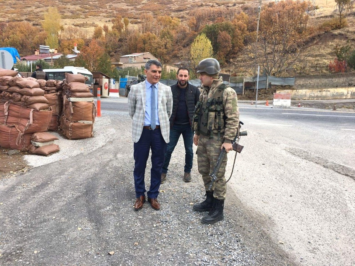 Kaymakam Özkan\'dan Güvenlik Güçlerine Ziyaret