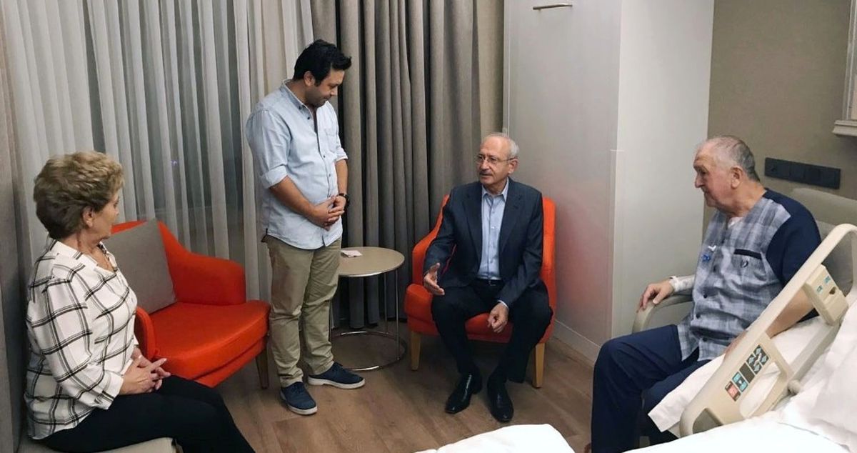 Kılıçdaroğlu, By-pass Olan Bektaşoğlu\'nu Ziyaret Etti