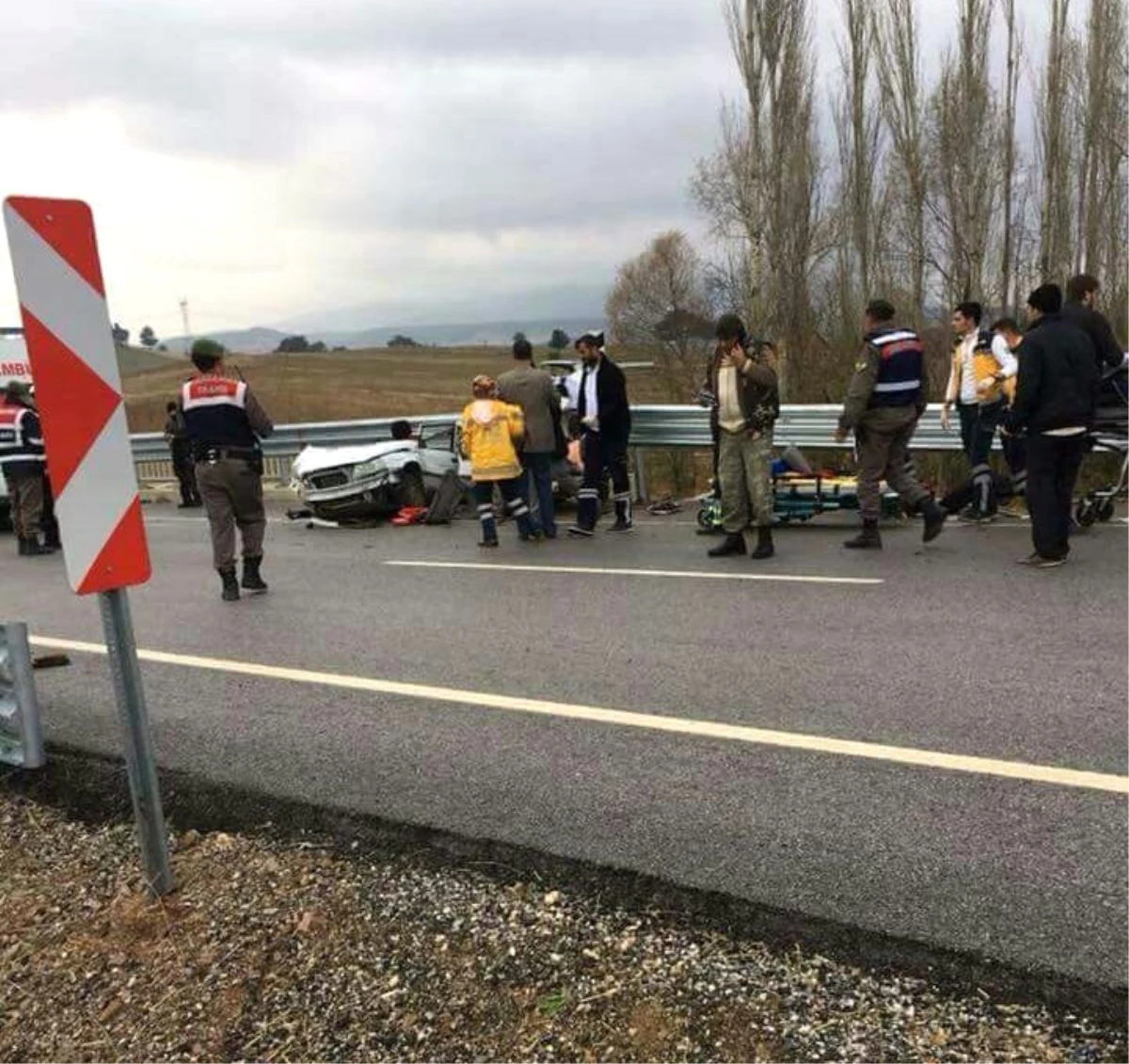 Kütahya\'daki Trafik Kazasında Ölü Sayısı 2\'ye Yükseldi