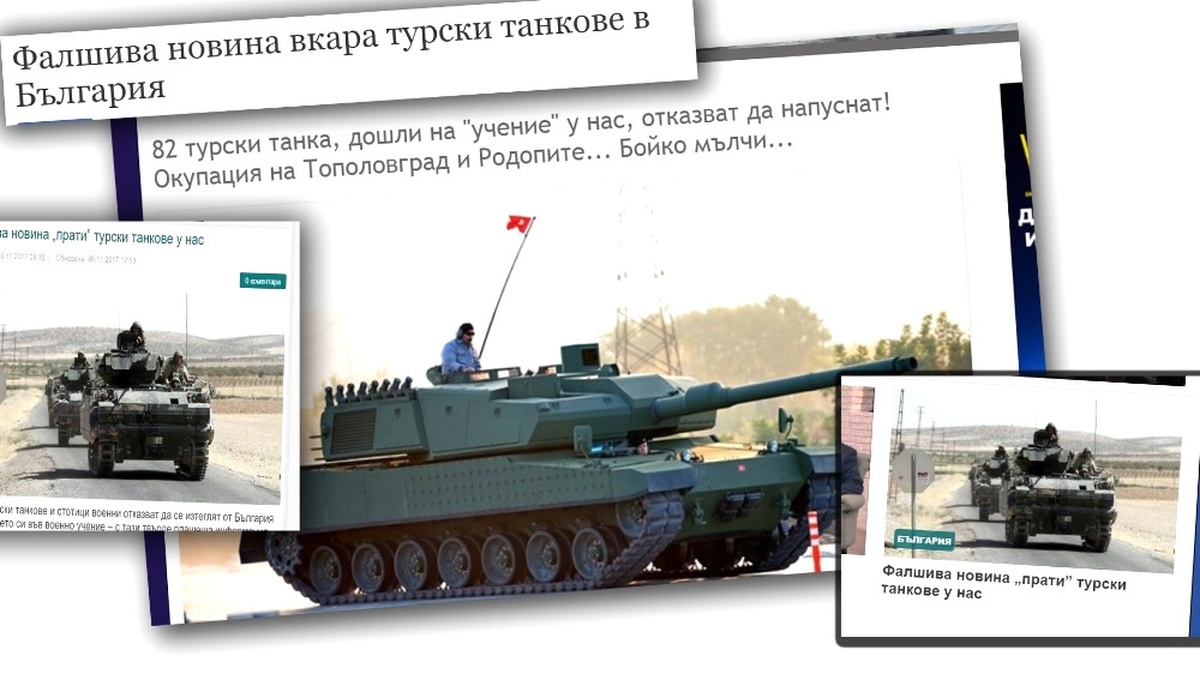 Türk Tankları Bulgaristan\'dan Çıkmak İstemiyor" Mizah Yazısı Paniğe Neden Oldu
