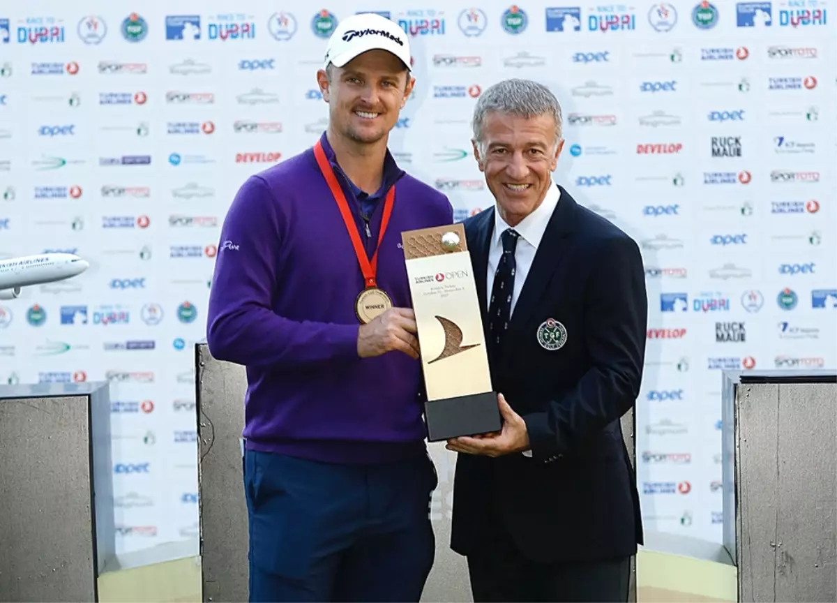 Turkish Airlines Open 2017\'nin Şampiyonu Justin Rose