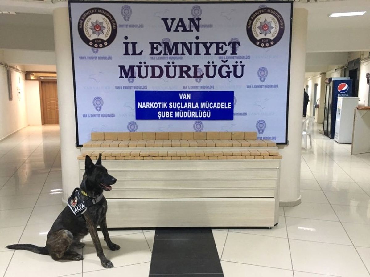 Van\'da 51 Kilogram Eroin Ele Geçirildi