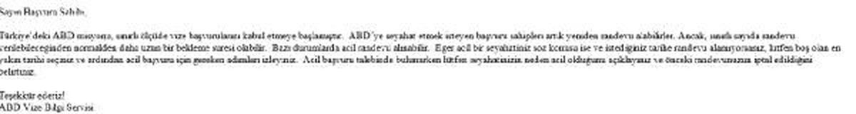 ABD Temsilcilikleri Vize Konusunda Sınırlı Hizmet Vermeye Başladı  (2)