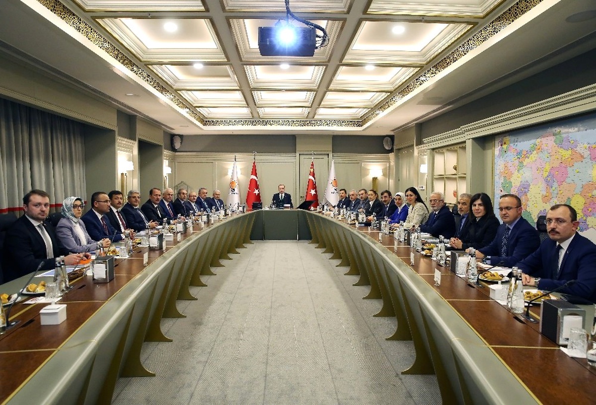 AK Parti Merkez Yürütme Kurulu Toplandı