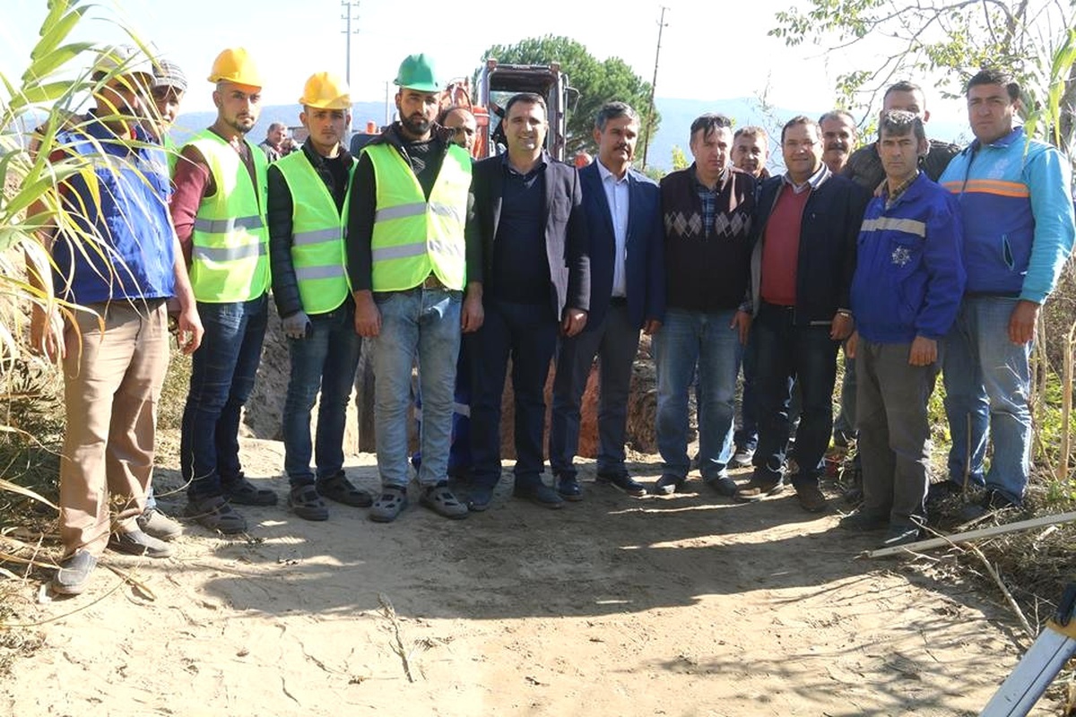 Bağarası\'nın Kanalizasyon Sorunu Çözülüyor