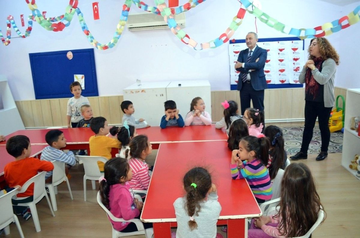Başkan Atabay Minik Öğrencilerle Bir Araya Geldi