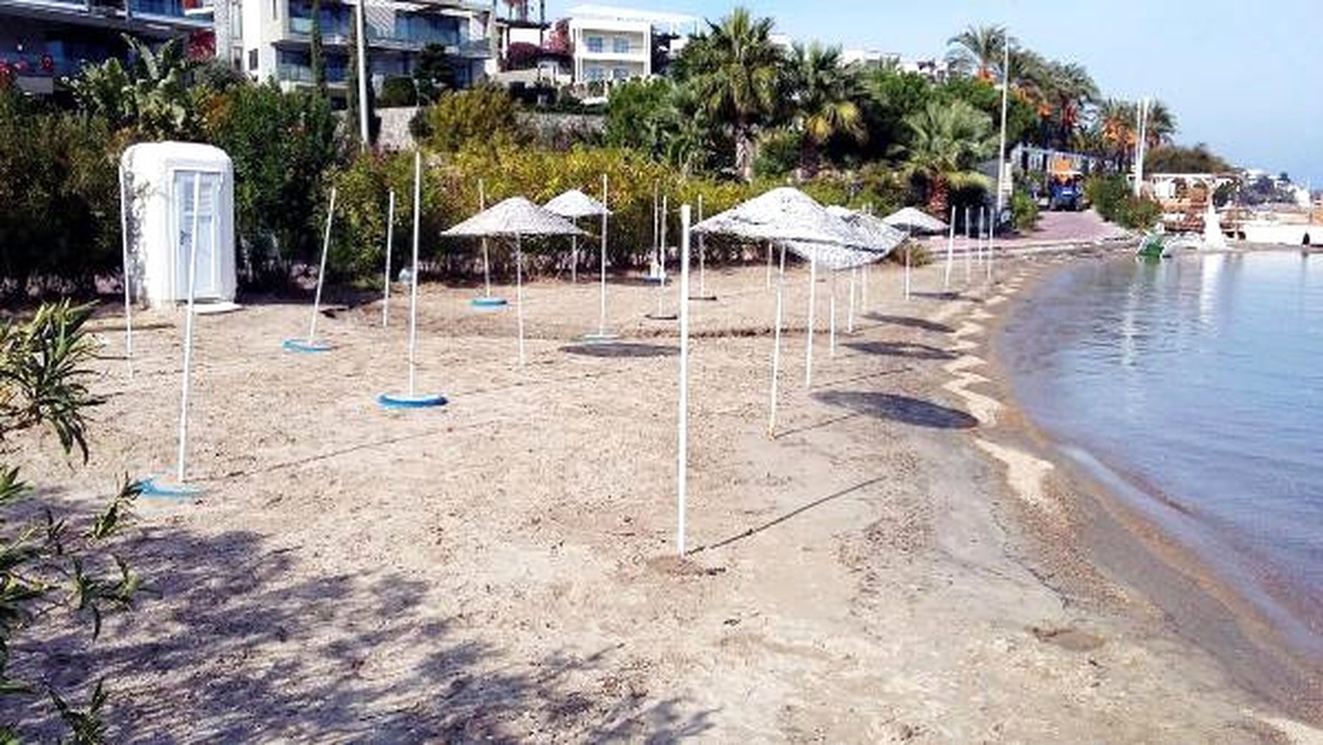Bodrum\'da Halk Plajının Kiralanmak İstenmesine Tepki