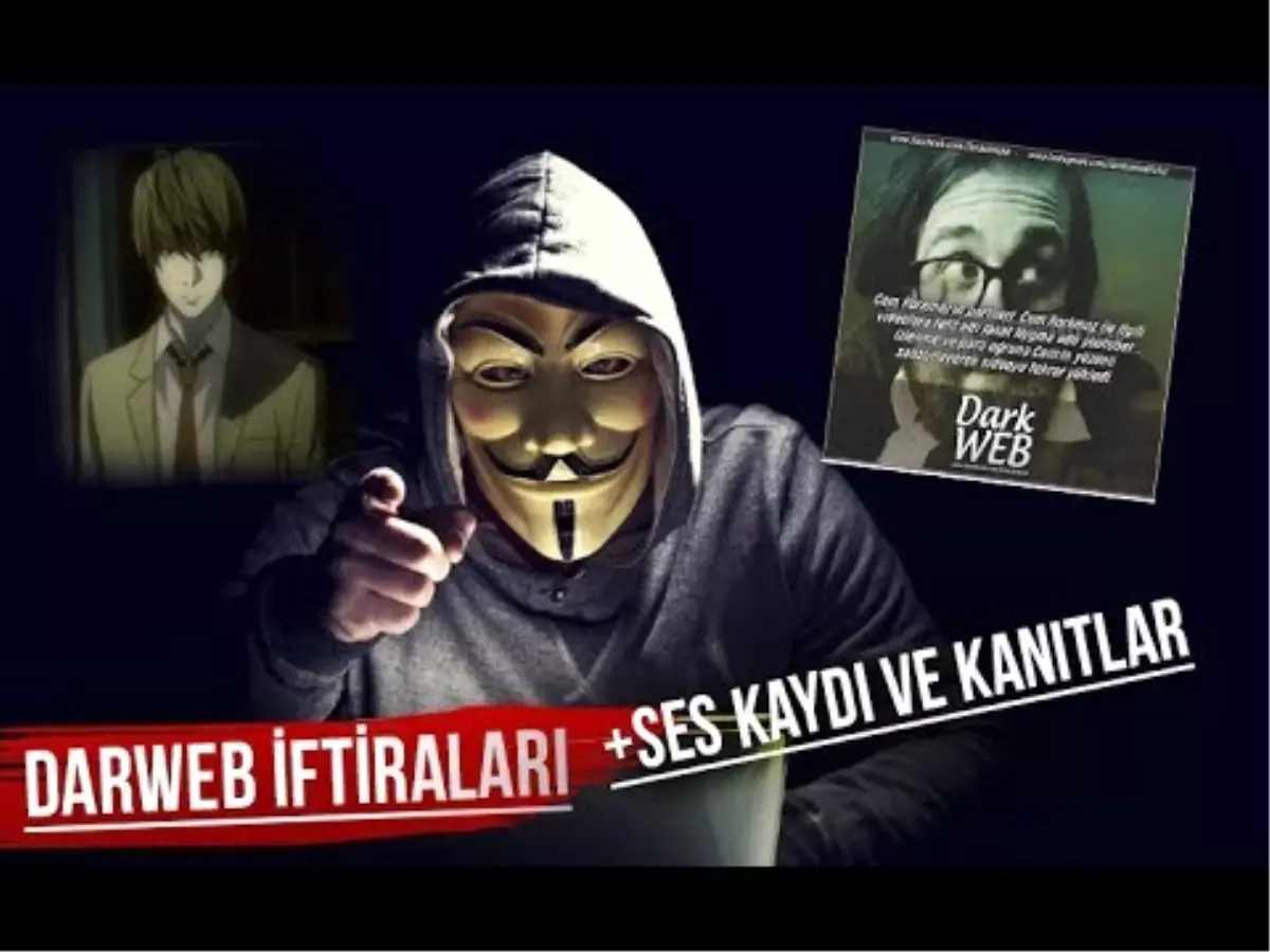 Dark Web Cem Korkmaz İftirası - Ses Kaydı ve Kanıtlarla