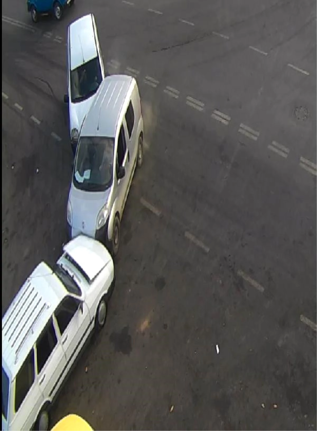 Erzincan\'da Kazalar Mobese Kamerasında