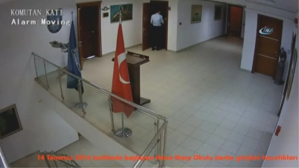 Hava Harp Okulu\'nda Yapılan Darbe Girişimi Hazırlıklarına İlişkin Yeni Görüntüler Ortaya Çıktı