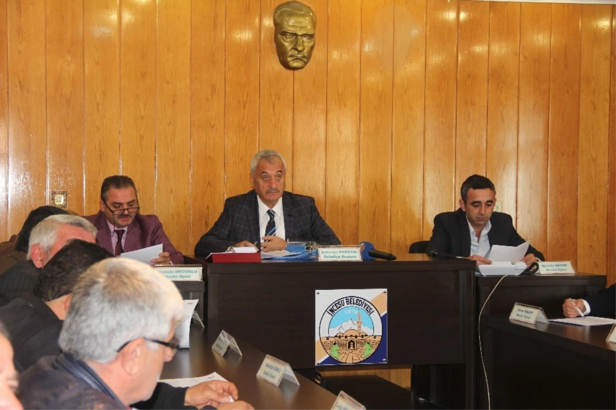 İncesu Belediyesi\'nde Kasım Ayı Meclis Toplantısı Gerçekleştirildi