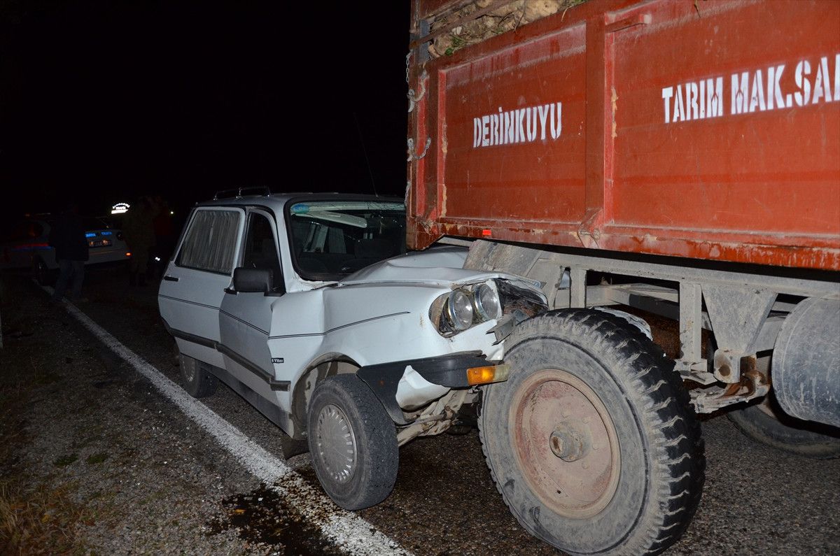 Kahramanmaraş\'ta Trafik Kazası: 1 Yaralı