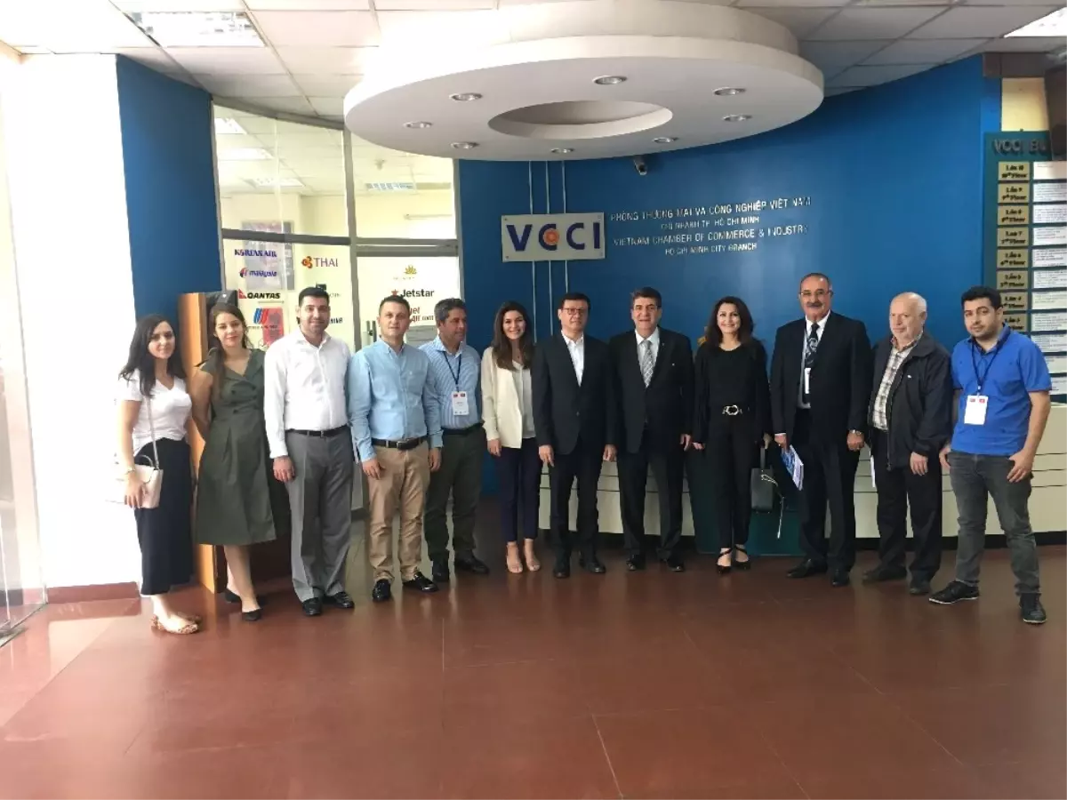 Mersin ve Adana\'nın Kereste ve Palet Firmaları Vietnam\'da İş Görüşmeleri Yaptı