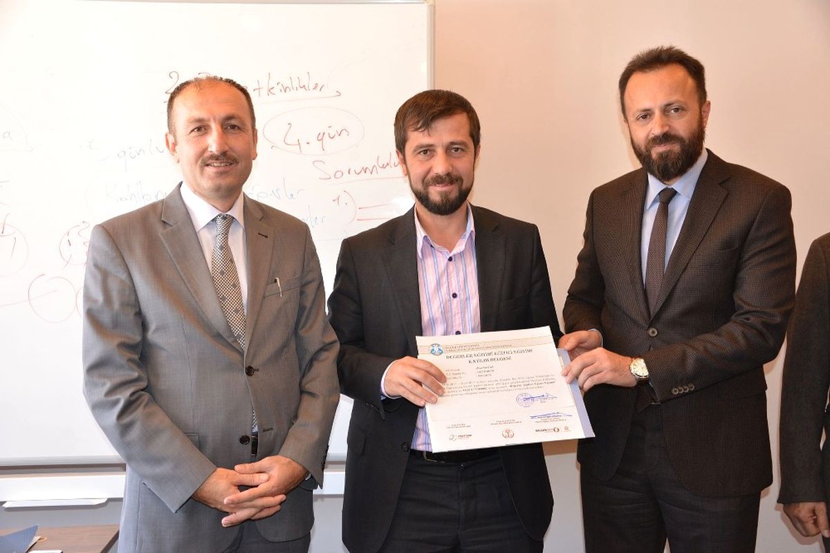 Sedep\'te İlk Sertifikalar Verildi
