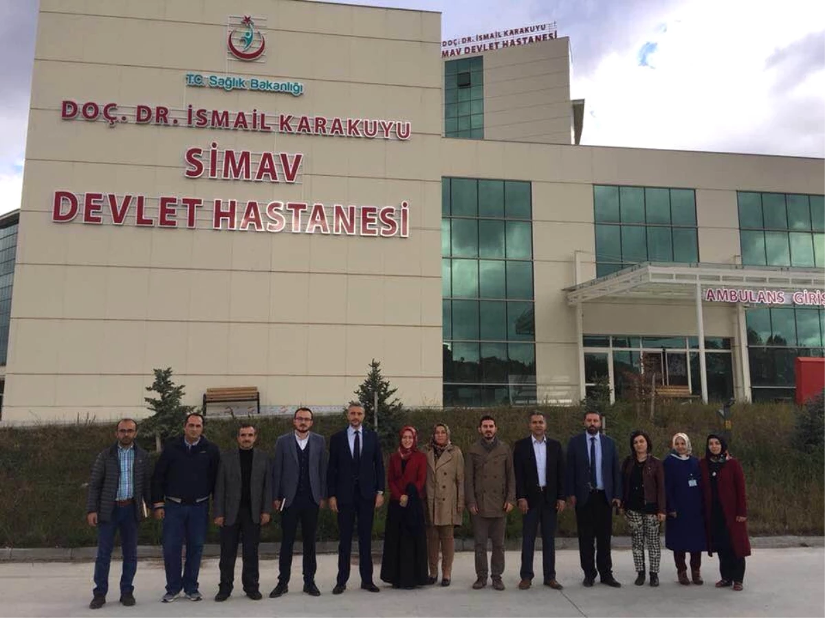 Simav\'ın Yeni Hastane Binası Geçici Kabulü