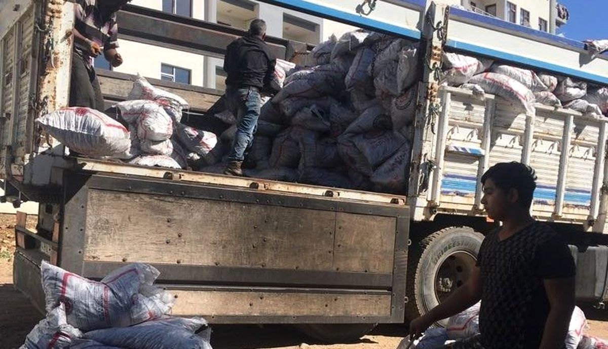 Solhan\'da İhtiyaç Sahiplerine Kömür Desteği
