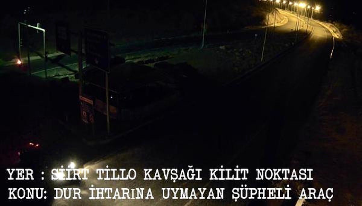 Şüpheli Araç Mobese Kameralarından Takip Edilip Durduruldu