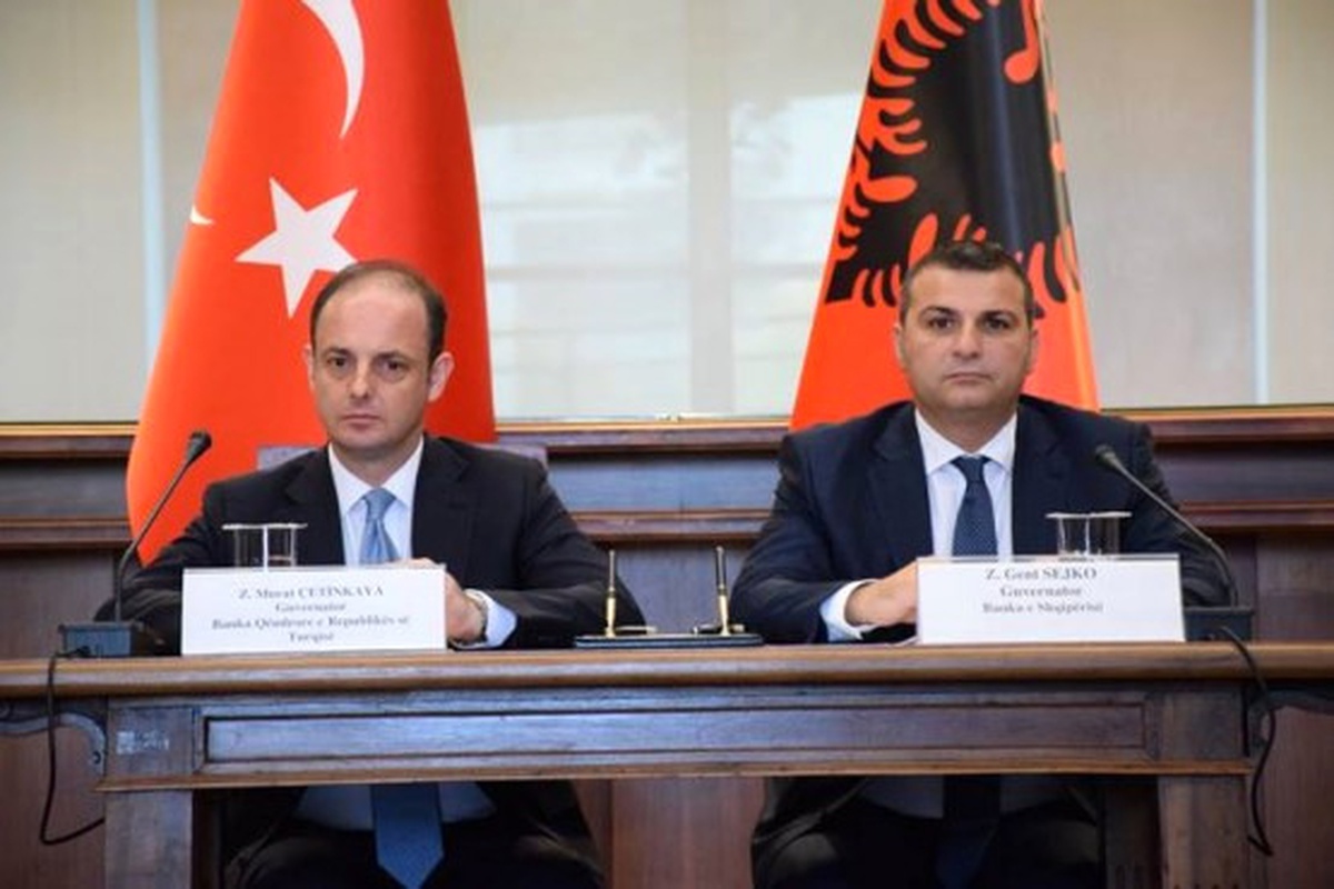 Tcmb ve Arnavutluk Bankası Arasında İş Birliği Anlaşması İmzalandı