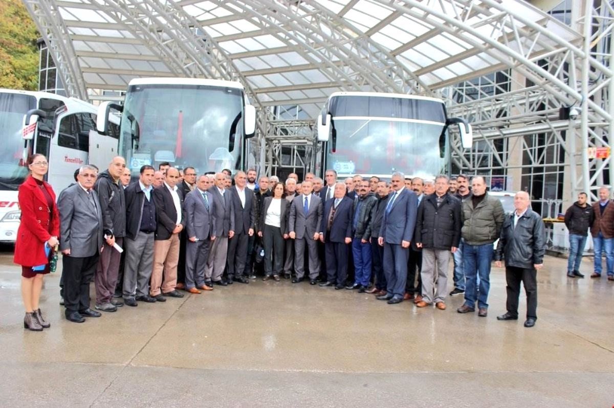 Tuncelili 407 Muhtar, Karadeniz Turuna Gönderildi