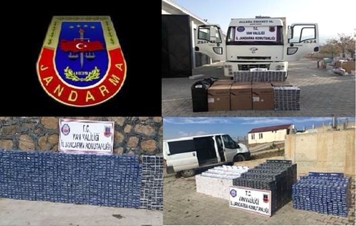 Van\'da Kaçak Sigara Operasyonu