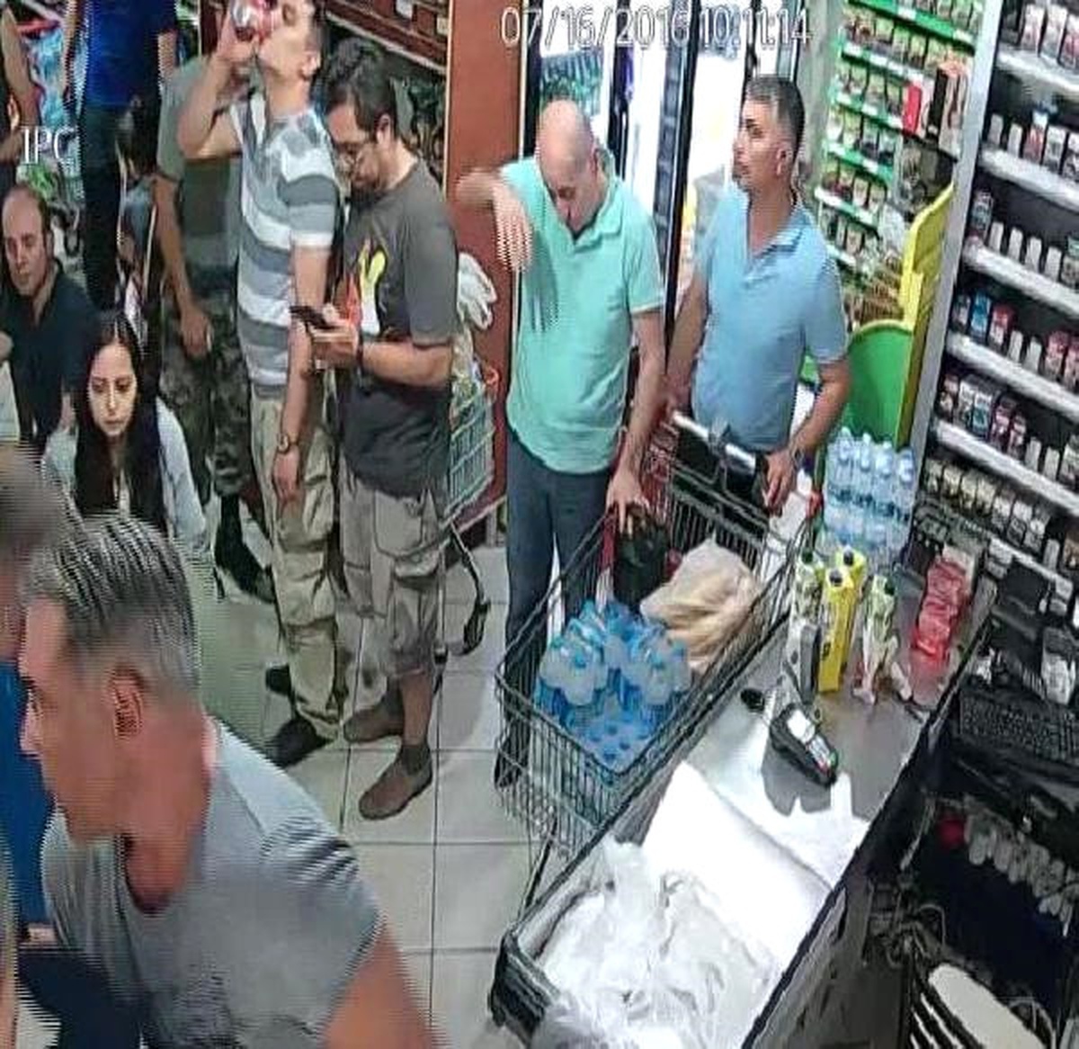Akıncı Üssü Pistinin Bombalanması Sırasındaki Panik Güvenlik Kamerasında