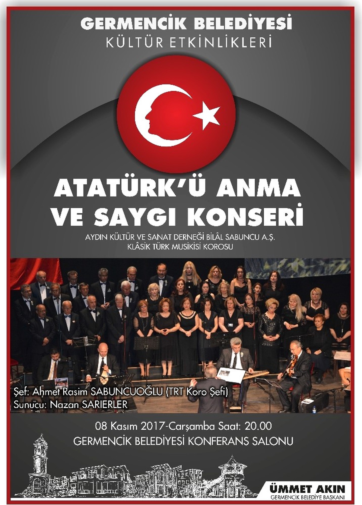 Germencik, Atatürk\'ü Sevdiği Şarkılar ile Anacak