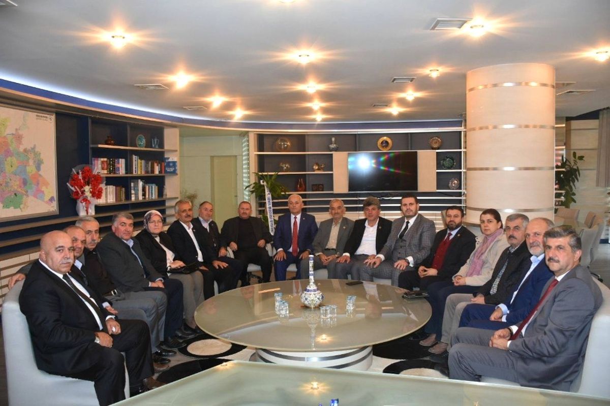 İl Genel Meclisinden Başkan Ay\'a Ziyaret