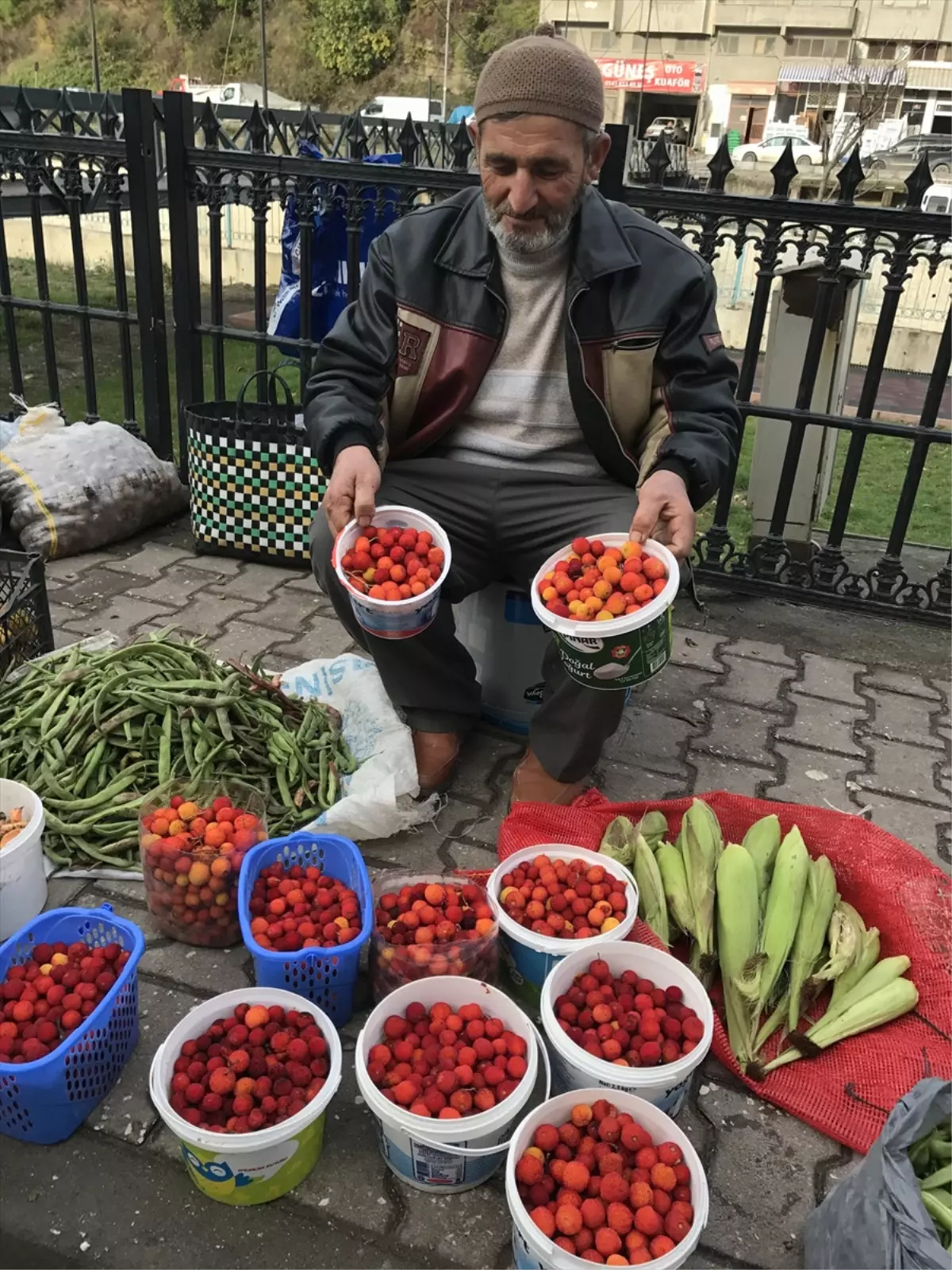 İnebolu\'da Mumgile Satışa Sunuldu