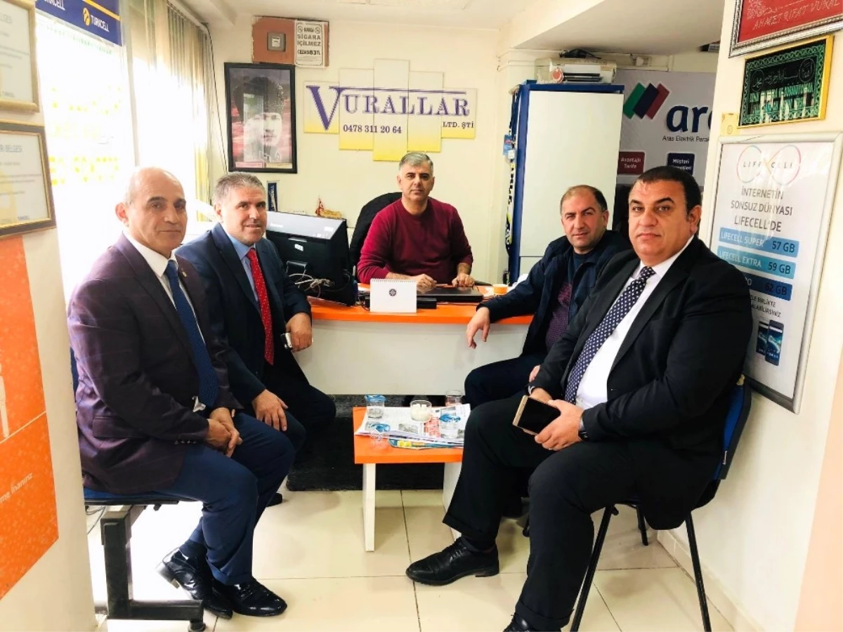 İstanbul Avrupa Yakası Ardahanlılar Derneğinden Başkan Vural\'a Ziyaret