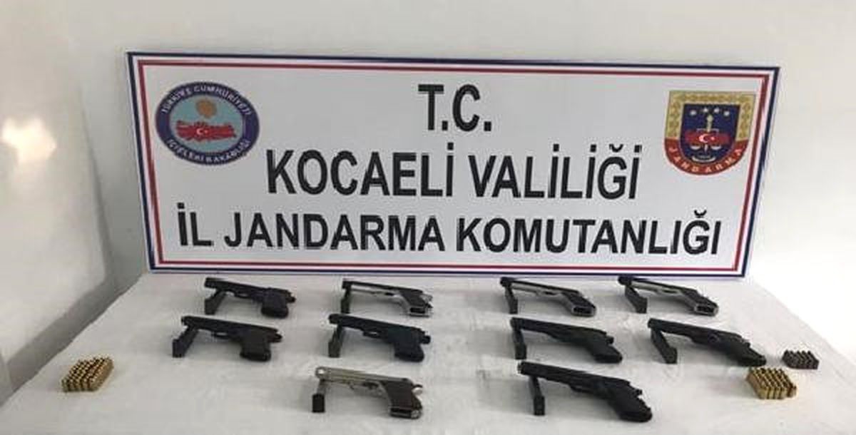 Kocaeli\'de Silah Kaçakçısına Operasyon