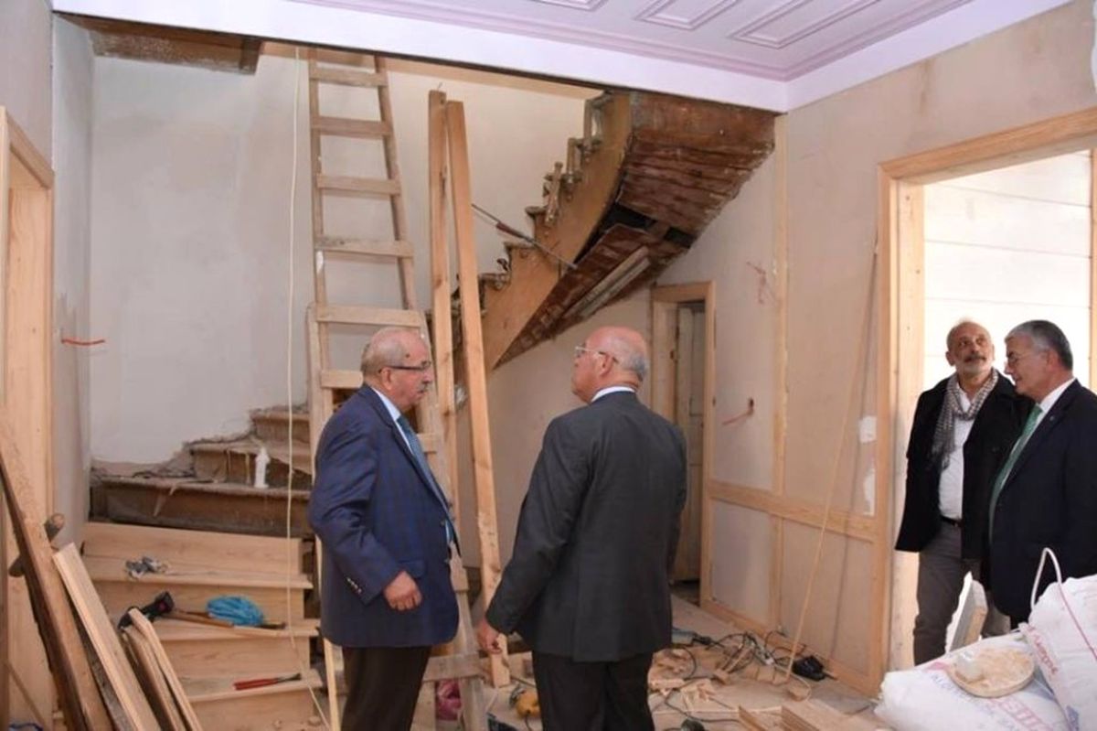 Müze Binasında Restorasyon Çalışmaları
