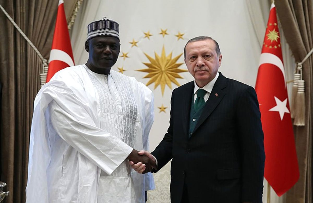 Nijer Ulusal Meclis Başkanıyla Görüştü