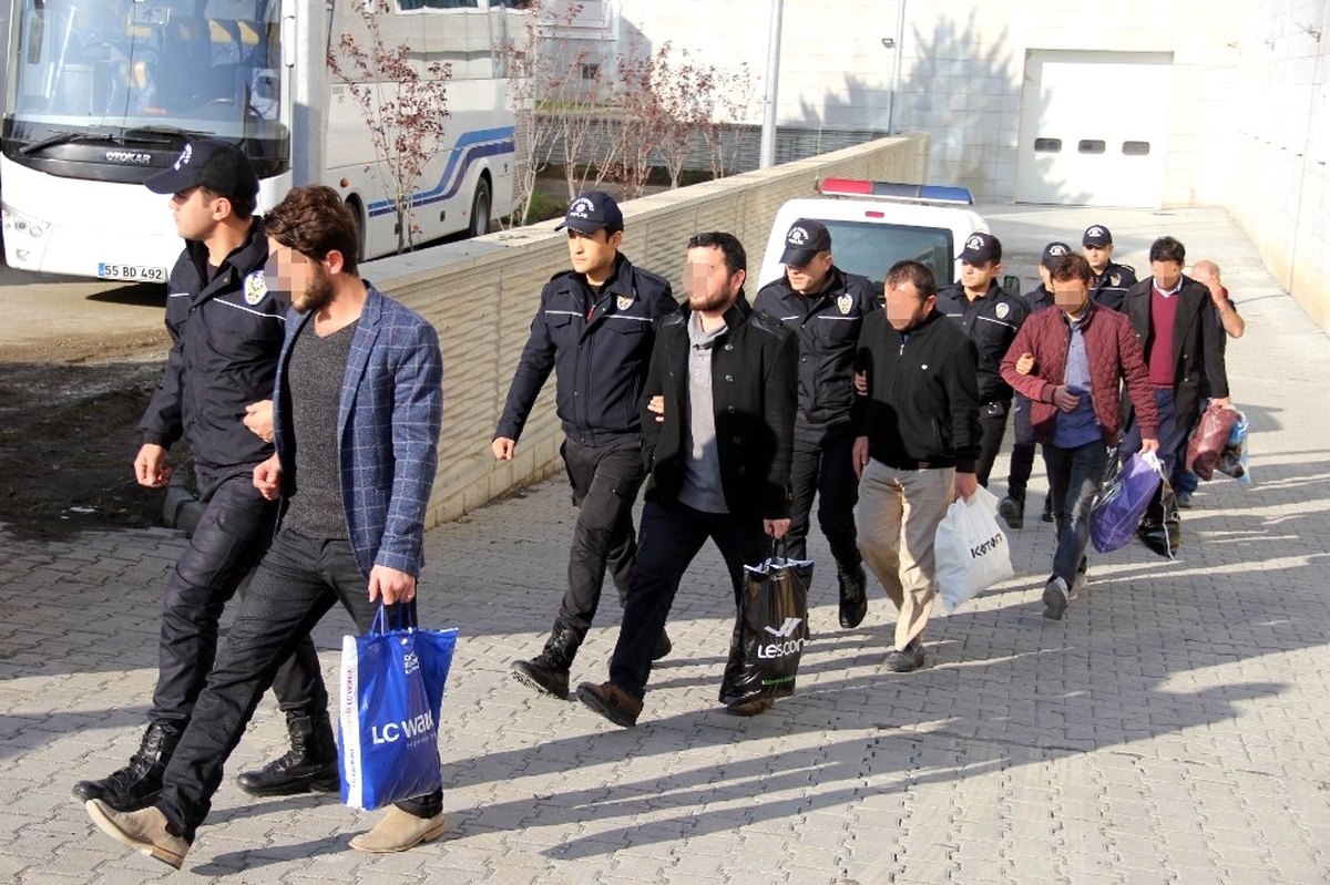 Samsun\'da Fetö\'den 11 Kişi Adliyeye Sevk Edildi