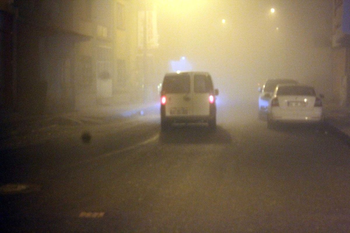 Ağrı\'da Gece Boyunca Sis Etkili Oldu