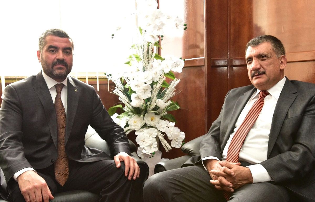 Başkan Gürkan\'dan MHP İl Başkanı Avşar\'a Hayırlı Olsun Ziyareti