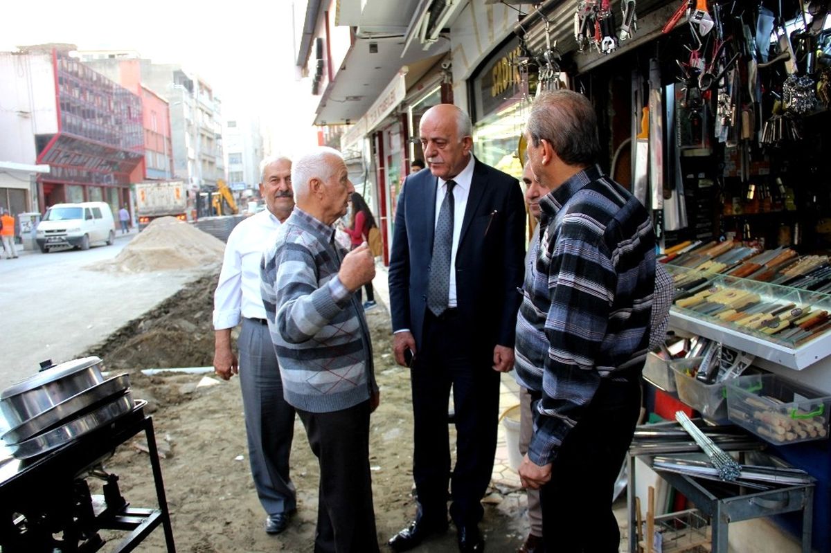Başkan Seyfi Dingil Çalışmaları Yerinde İnceledi