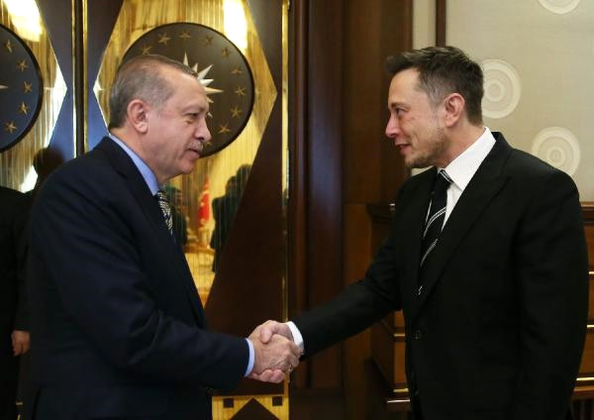 Cumhurbaşkanı Erdoğan, Elon Musk\'u Kabul Etti