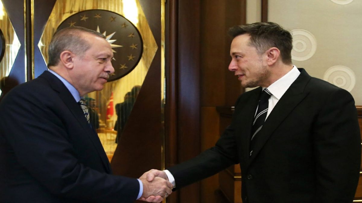 Elon Musk Beştepe\'de