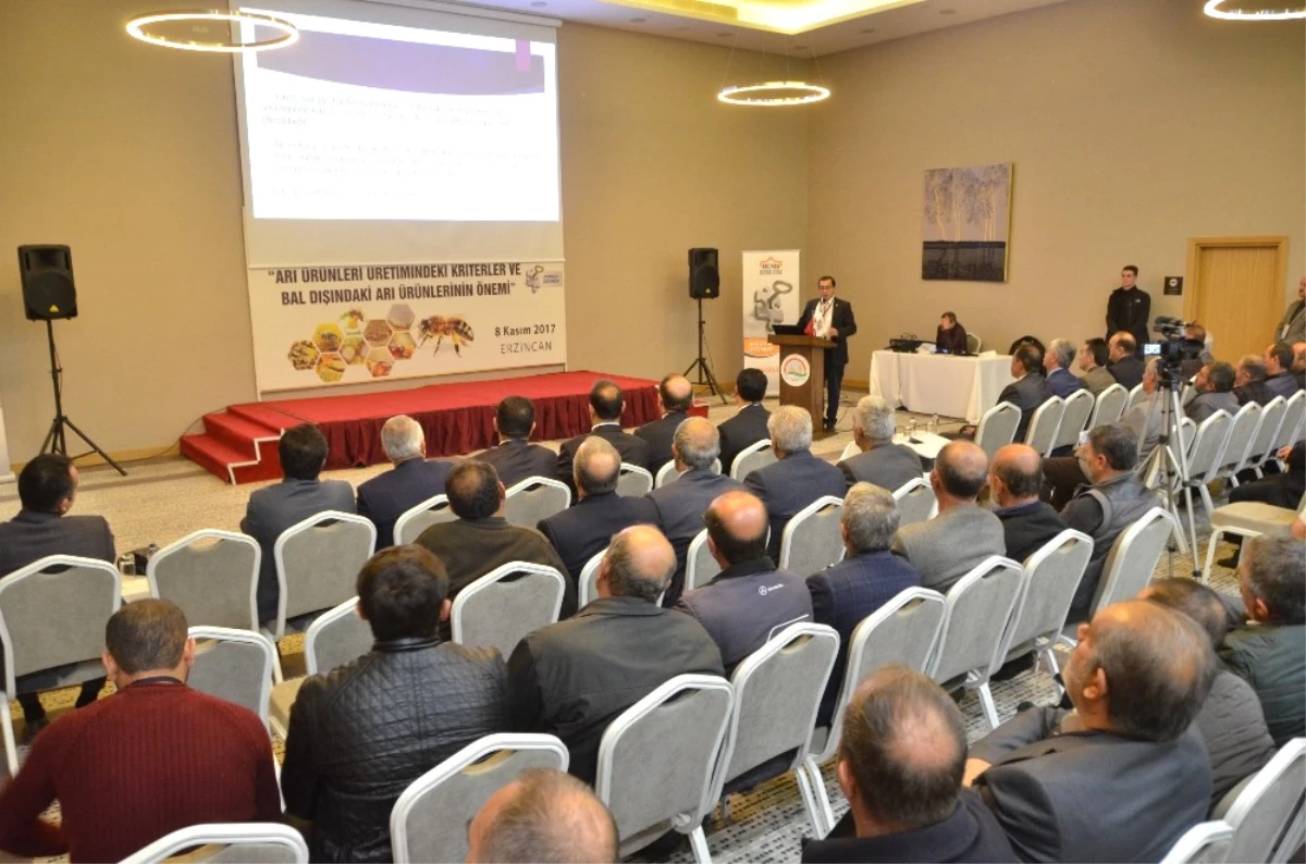 Erzincan da Arı Ürünleri Üretimindeki Kriterler ve Bal Dışındaki Arı Ürünlerinin Önemi" Konulu...