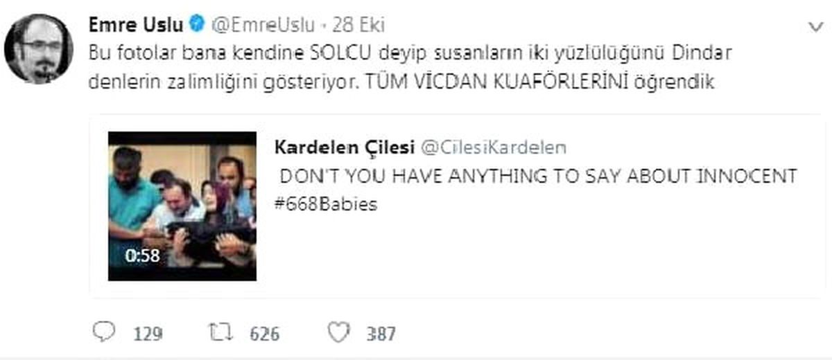 Eymen Bebeğin Görüntülerinin Kullanılmasına Tepki