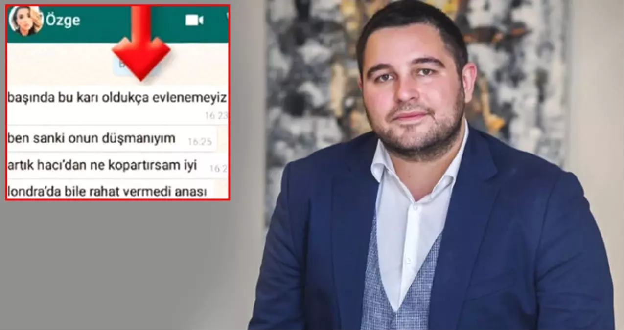 Hacı Sabancı, Özge Ulusoy\'a Ait Olduğu İddia Edilen Mesajları Yalanladı