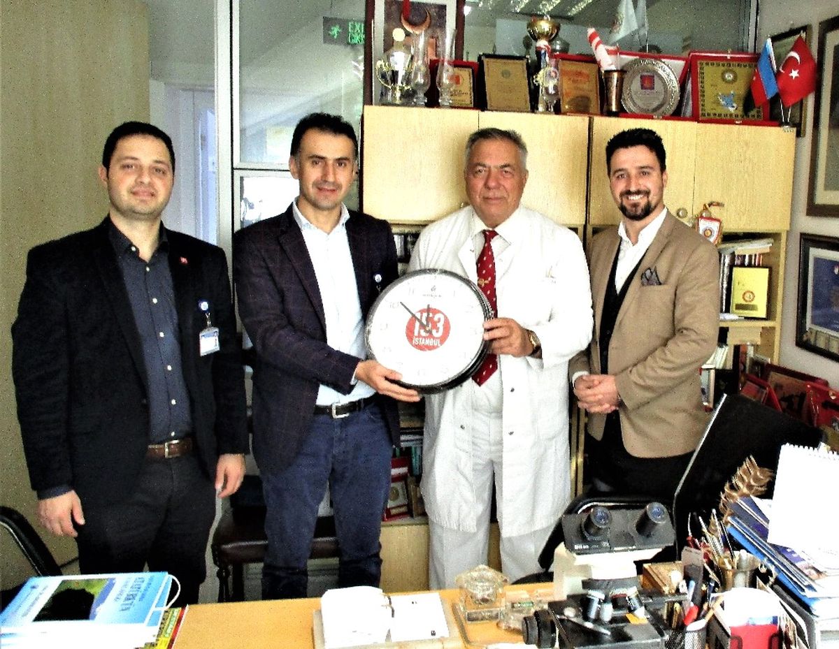 İstanbul Büyükşehir\'den Prof. Dr. İbrahim Öztek\'e Ziyaret