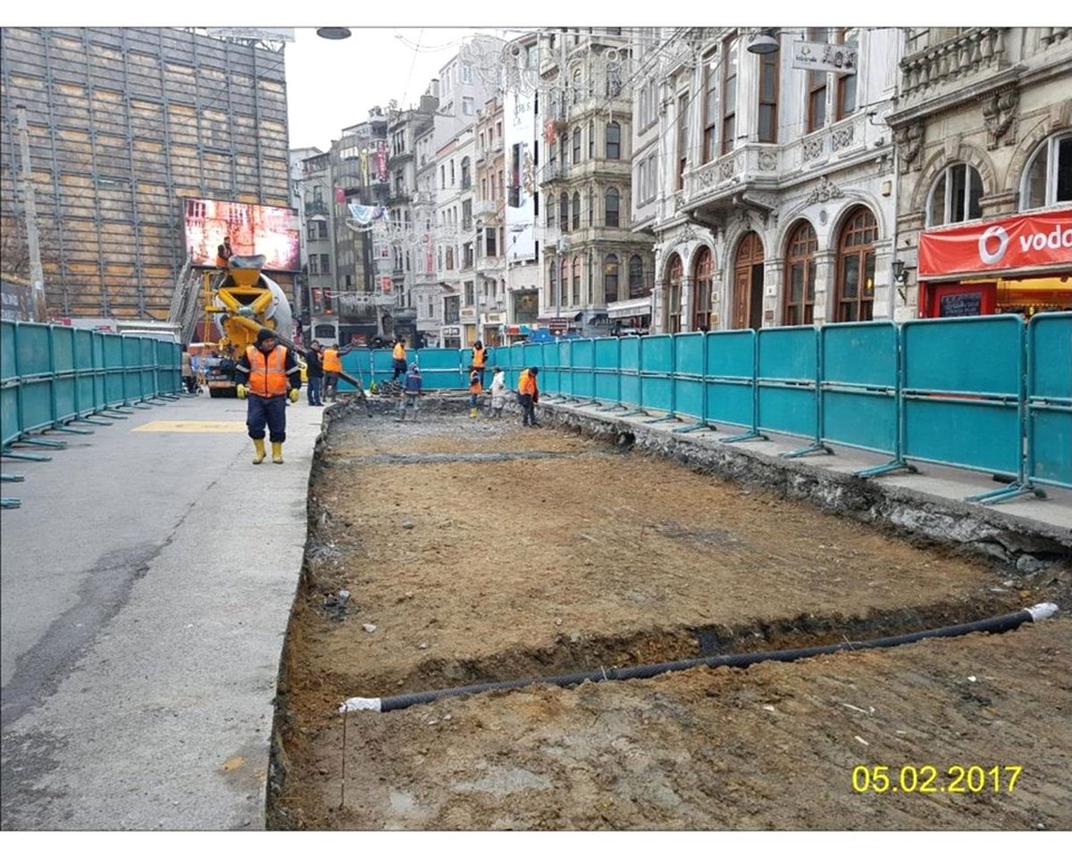 İstiklal Caddesi\'nin, Yılbaşına Kadar Bitmesi Planlanıyor