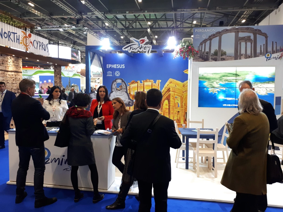 İzmir, Londra World Travel Market Turizm Fuarı\'nda