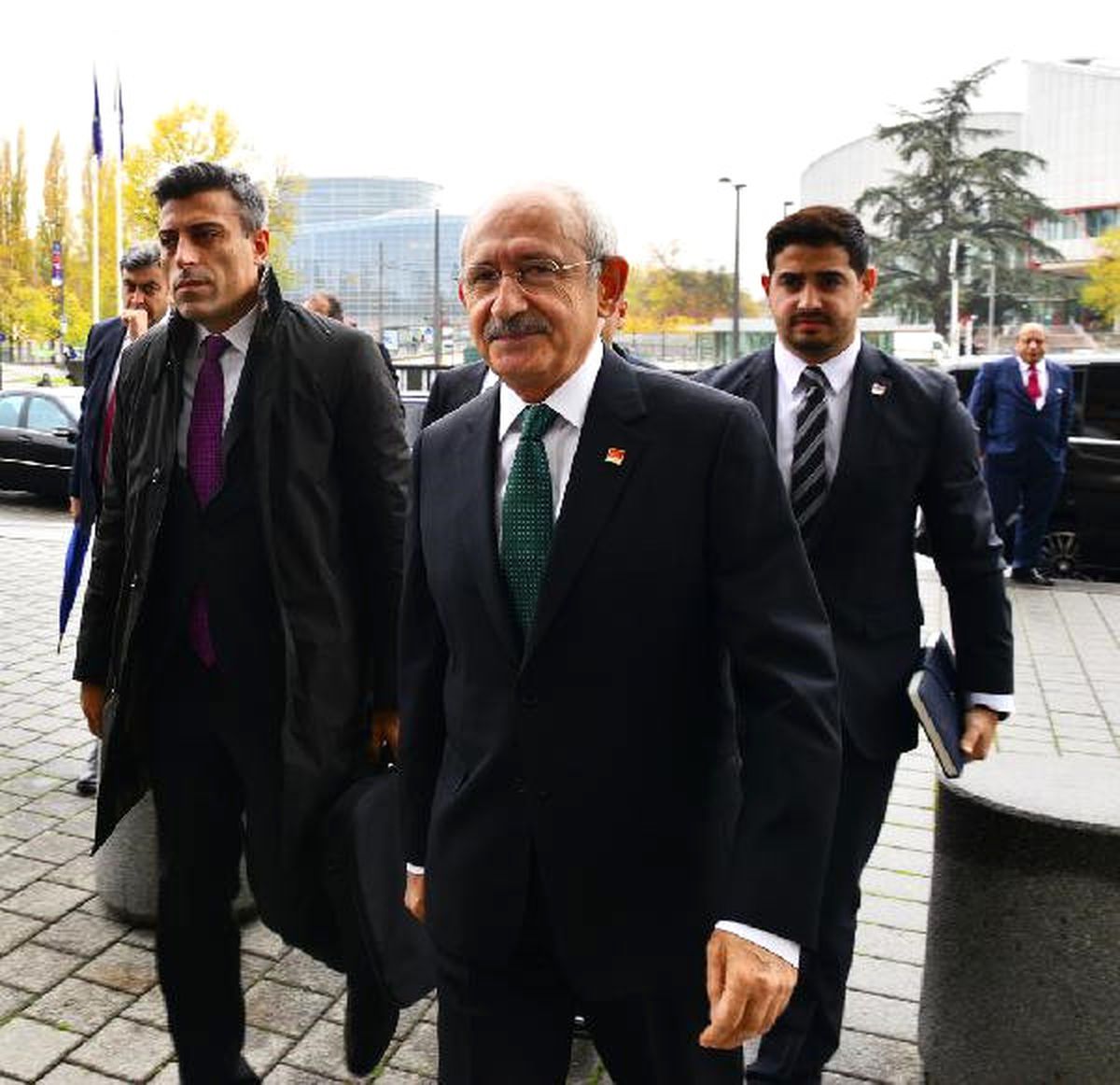 Kemal Kılıçdaroğlu Strasbourg\'ta