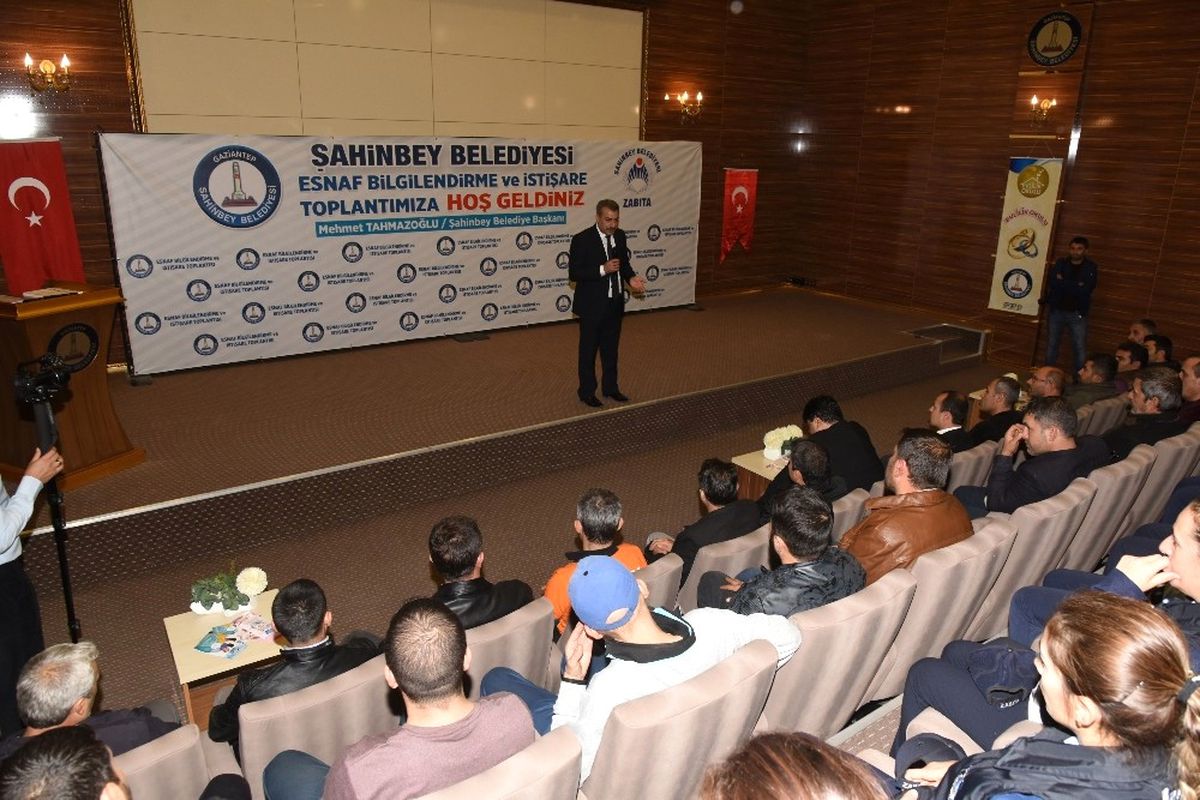 Şahinbey\'de Esnaf Bilgilendirildi