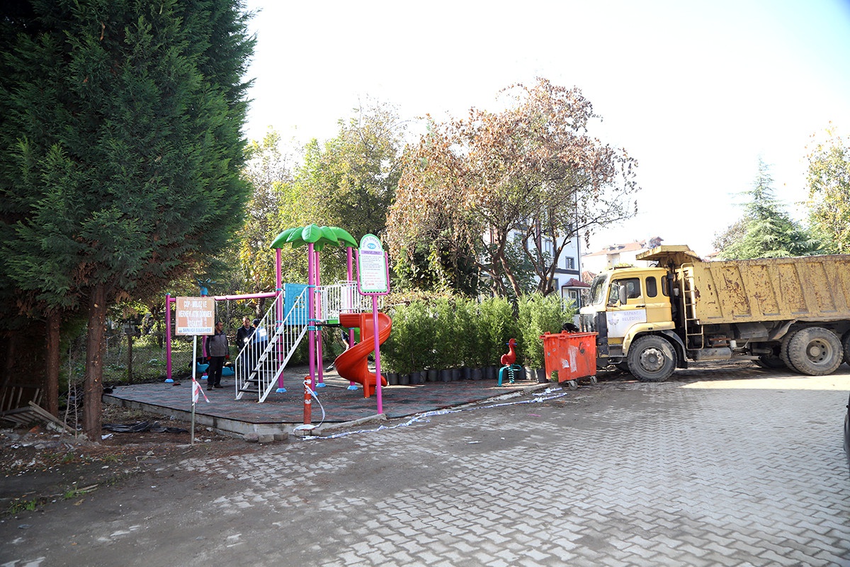 Sapanca\'ya Yeni Bir Çocuk Parkı Kazandırılıyor